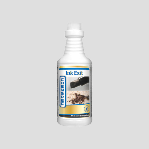 a bottle of chemspec ink exit stain treatment