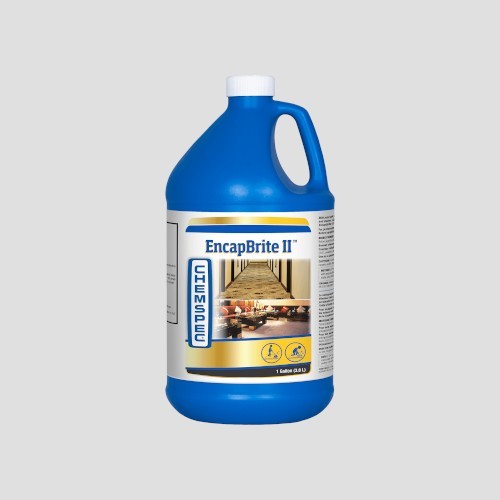 a blue 3.8 litre bottle of chemspec encapbrite 2
