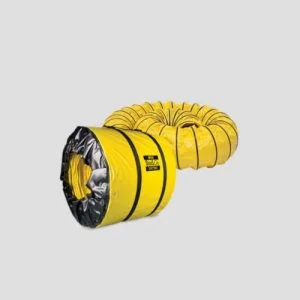 a yellow duct for a DefendAir HEPA 500