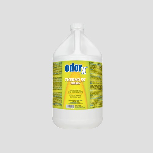 a 3.8 litre bottle of odorx thermo 55 cherry