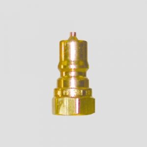 a quarter inch male brass coupler for carpet cleaning machines