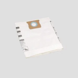 a pack of shop-vac 40/50 litre vacuum cleaner bags on a grey background
